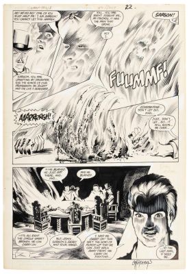 Lot 547 - Original Comic Art *BISSETTE, VEITCH and TOTLEBEN * SWAMP THING #50, Page 22 | PBA Galleries