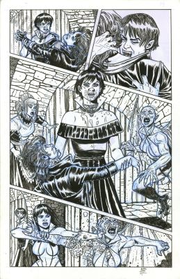 Andy Belanger | Vampirella Issue 7 Page 14 | Albert Moy