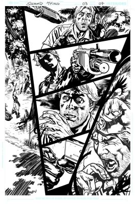 Yanick Paquette (Digital) | Swamp Thing #03 Page 07 Issue 03 Page 07 | Comic Art House