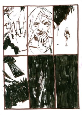 Ashley Wood | Original Art From Metal Gear Solid | Scott Eder