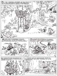 Batem | Marsupilami, Magie blanche, planche originale Ã … | Septimus