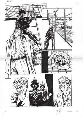 Jacob Phillips | The Peril of the Brutal Dark: an Ezra Cain Mystery Issue 05 Page 09 | Splash Page