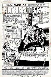 Tom Morgan - Web of Spider-Man #26 p.1