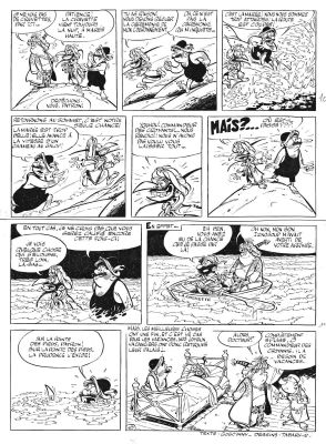 Tabary | IZNOGOUD, planche originale 10 Les vacances d’été ou Tas d’attentats d’été | Galerie Napoléon