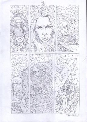 Paul Davidson – Ghost Rider – Spirits of Violence 5p3 | Berserker Art