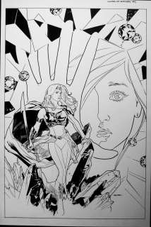 Ryan Sook | SWORD OF SORCERY #1 COVER AMETHYST | Black Line Fever