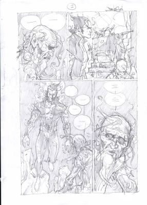 Paul Davidson – Namor – Last King of Atlantis- 2p2 – 2025 – Pencils | Berserker Art