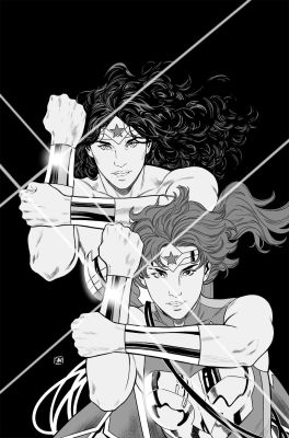 Daniel Sampere | Wonder Woman #31 -COVER- | Black Diamond