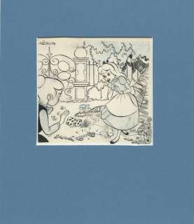Disney - Alice au Pays des Merveilles - Dessin Original - EO | Catawiki