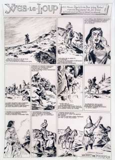 BASTARD / OLLIVIER - YVES LE LOUP - "La Cité de Feu" - | Collauctions