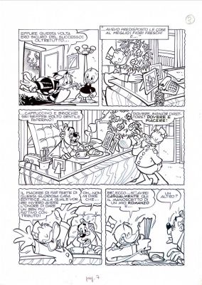 Salvatore Deiana | Tavola originale - Historia Papera - Disney | Finarte