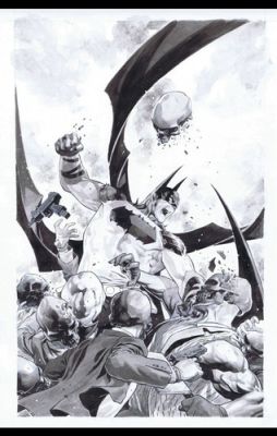 Absolute Batman 1 Original Cover Art By Jerome Opena Dark Knight | eBay US (Buy It Now)