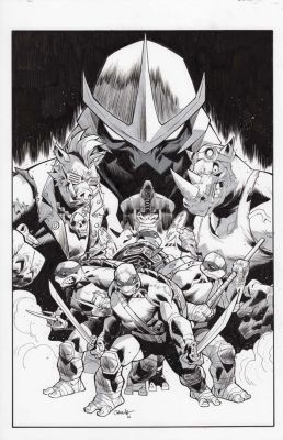 Leo Chiola | Teenage Mutant Ninja Turtles #300 Cover | Essential Sequential