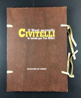 Tex - "Il West Secondo Civitelli" + original page + lito - EO | Catawiki