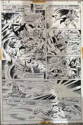 WARLOCK #2 PG 30 ORIGINAL JOHN BUSCEMA & TOM SUTTON BRONZE AGE COMIC ART PAGE | eBay US (Buy It Now)