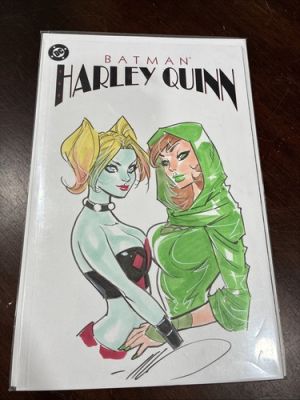 Harley Quinn & Enchantress Original Art Commission By Ale Garza￼ | eBay US (Buy It Now)