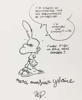 Titeuf - Hommage de Zep Ã  Yslaire (Sambre) - Tchô, monde cruel | Catawiki