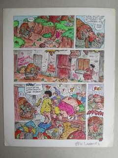 Schreurs, Eric - Originele pagina in kleur (p.10) - Knier Zwellever - In de Geherreberg - Other (1984) | Catawiki