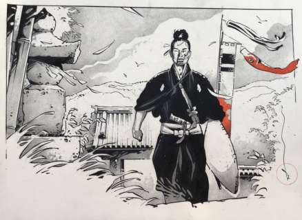 Michetz - Illustration originale en couleurs directes et encre de Chine - Kogaratsu - (2017) | Catawiki