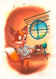 Thibault Prugne | 23 – Renard, la letttre et les affreux | La Galerie de la Bande Dessinée