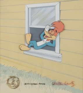 A Walter Lantz Signed Woody Woodpecker Cel. | Van Eaton Galleries