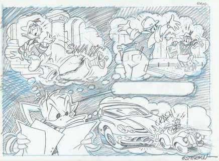 Disney - Original Comic page - Donald Duck - Esteban - EO | Catawiki
