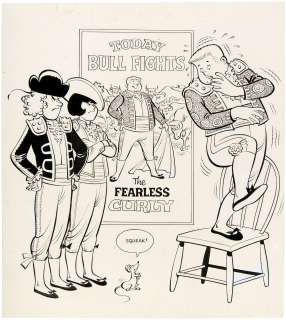 "THE LITTLE STOOGES" #6 COMIC COVER ORIGINAL ART. | Hake’s