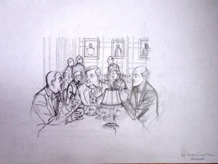 Juillard - Crayonné pour un portfolio - Blake & Mortimer - La machination Voronov - EO | Catawiki