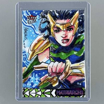 Wave (Pearl Pangan) 2024 Marvel Matriarch Sketch Card by Gilbert Monsanto | Raremarq (Buy It Now)