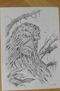 Original illustration by Giorgio Comolo - Swamp Thing | Catawiki