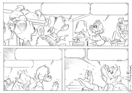 Ferraris, Andrea - Original page - Donald Duck - Uncle Scrooge - (2015) | Catawiki