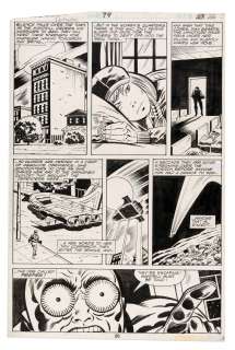 "DEFENDERS" #79 HERB TRIMPE COMIC BOOK PAGE ORIGINAL ART. | Hake’s