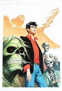 Dylan Dog - Severino Baraldi - original illustr. "Dylan Dog" - Page volante - autres 