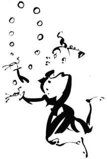 Dominique Boll | LE JONGLEUR Encre de Chine, signé 65 x 50 cm Projet d’affiche | Aponem