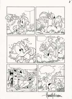 Zio Paperone - Lara Molinari - original page firmata - EO | Catawiki