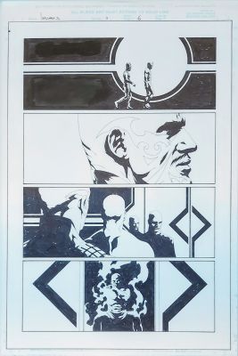 Jae Lee | Inhumans 11 Page 6 | ComicArtFans Classifieds