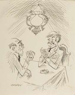 Zbigniew Lengren (1919 - 2003) | Zbigniew Lengren | Pokerek, ilustracja satyryczna | Desa Unicum