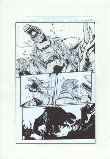 Transformers 1 - Prime: Rage of the Dinobots-Original page nÂº 18 - EO - (2012) | Catawiki