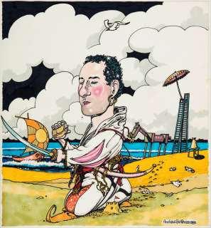 Pazienza Andrea - "Omaggio a Fellini: Lo Sceicco Bianco", 1988 | Urania Casa d’Aste