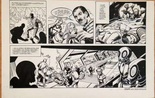 Bus, Bert - Originele, halve pagina in inkt - Russ Bender - (1986) | Catawiki