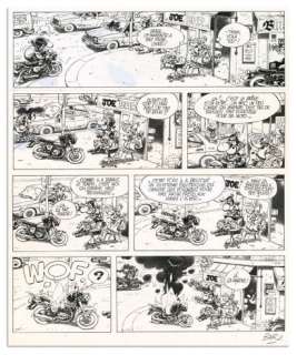 Bar2 | BAR2 JOE BAR TEAM Tome 1, Vents d’Ouest, 1990 Planche... | Daniel Maghen Enchères