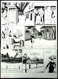 Renaud - Planche originale (p.24) - Jessica Blandy T.24 - Les Gardiens | Catawiki