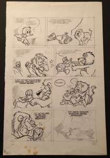 John Bakker  - Donald Duck - page originale Ã  l’encre et au crayon | Catawiki