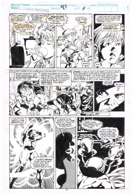 James Fry & Hilary Barta | Marvel Comics Presents #81 Pg 21 | ComicArtFans Classifieds