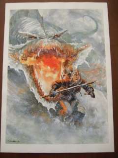 Sieurac, Laurent - Dessin original en couleur - La geste des Chevaliers Dragons (2007) | Catawiki