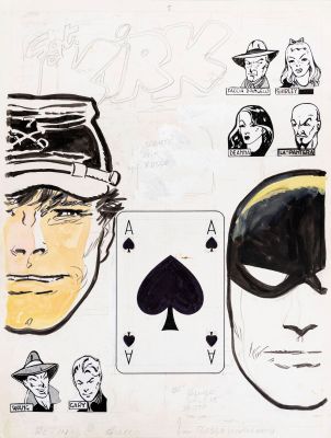 Lot 33 - Pratt Hugo - "Sgt. Kirk - Il ritorno dell‘Asso di Picche", 1967 | Urania Casa d’Aste