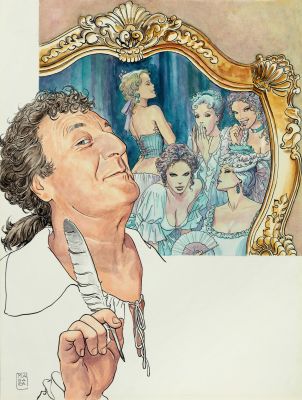 Lot 144 - Manara Milo - "Giacomo Casanova: La notte dei posteri", 2009 | Urania Casa d’Aste