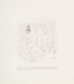 Jean-Jacques Sempé... | Jean-Jacques SEMPÉ (1932-2022) L’esprit de Victor Hugo Encre... | misc / divers