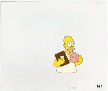 20th Century Fox Television - Original Production Cel - The Simpsons - (1995) | Catawiki