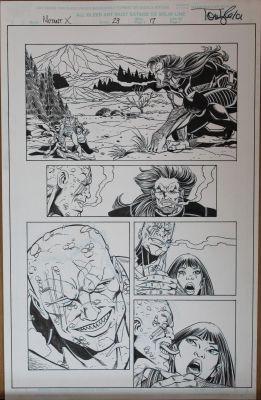 Tom Lyle | Tom Lyle - Mutant X | ComicArtFans Classifieds